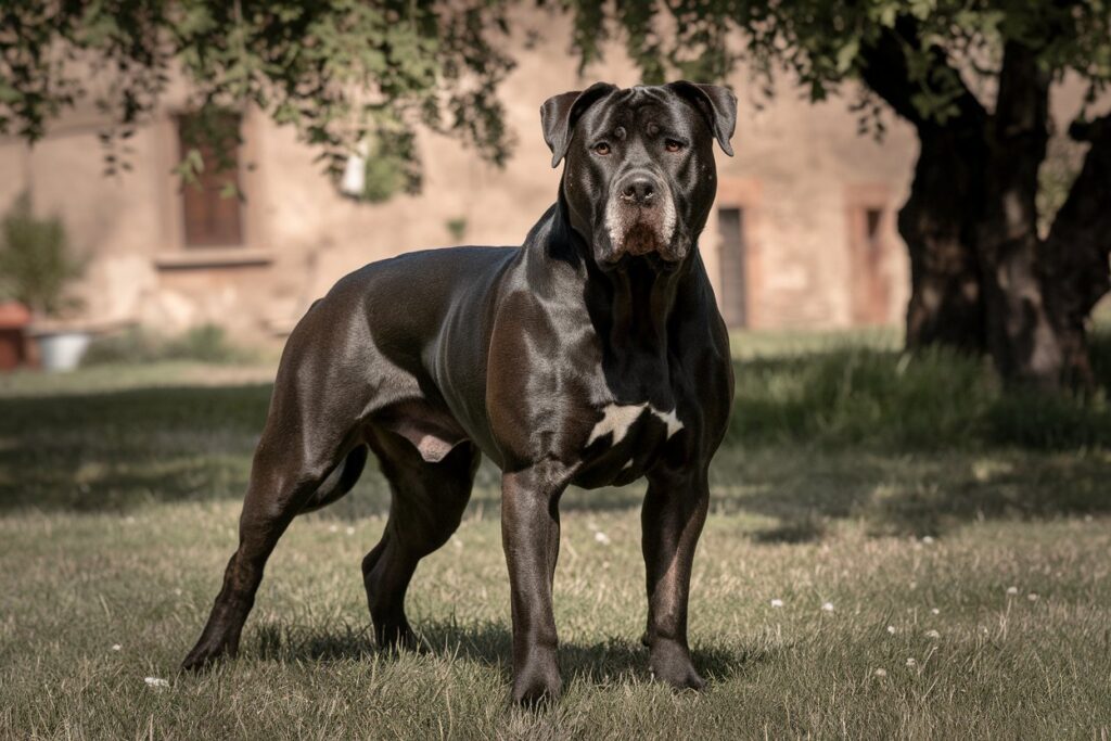 Majestic Cane Corso Portrait